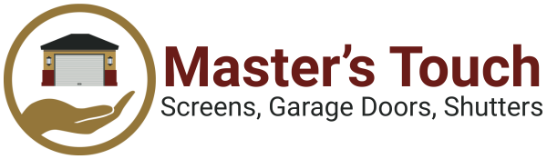 Master's Touch Screens, garage doors, shutters logo
